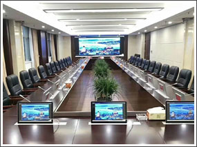 大型政务会议桌（带升降器定制）