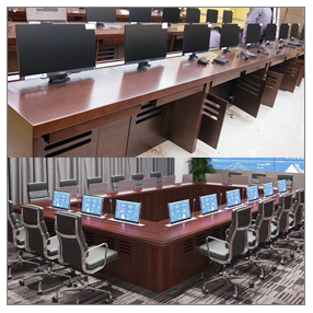 皇牌家具大型会议桌椅：板式大会议桌系列